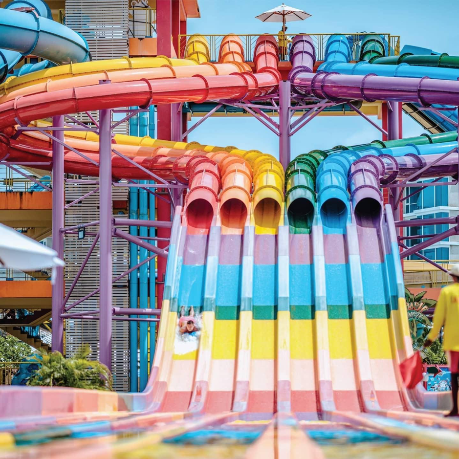 Highlight of Splash Beach Resort: The Waterpark is Perfect for Both Kids and Adults