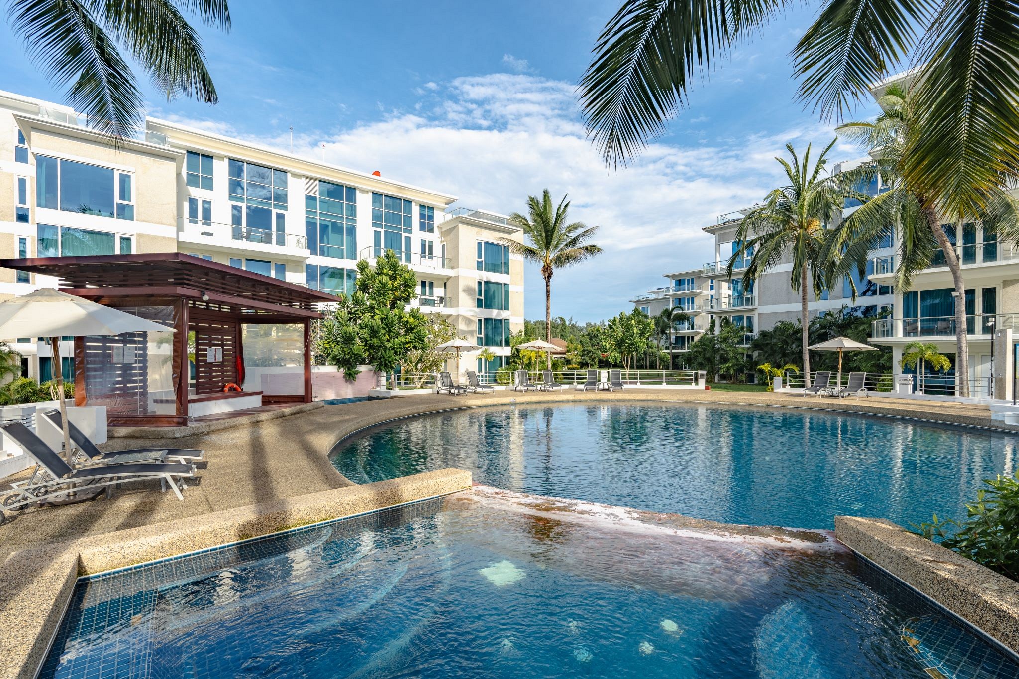 Lagoon swimming pool